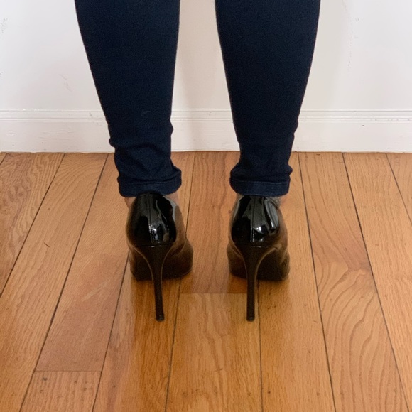 Zara black patent leather pumps - Picture 3 of 5